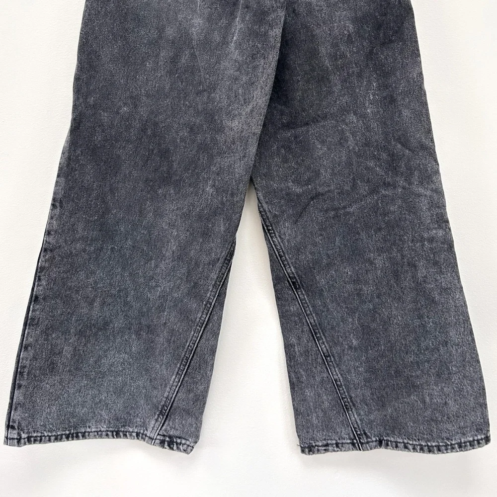 Levi’s ‘94 Baggy Wide Leg Jeans in Where’s My Phone Charcoal Washed Black sz 26